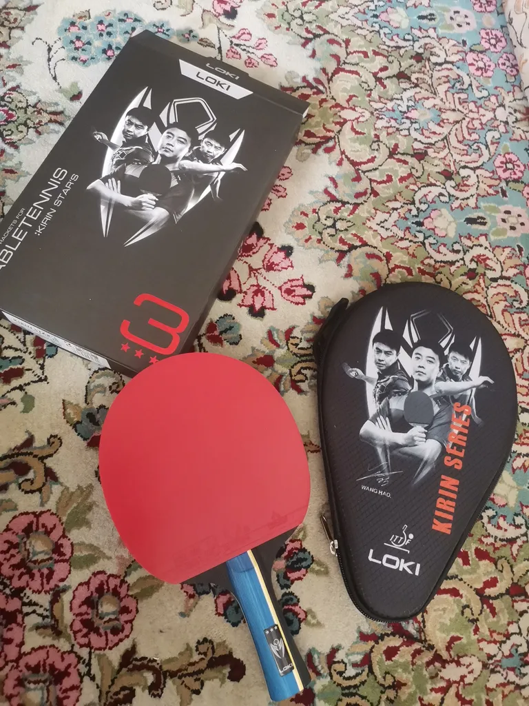 راکت پینگ پنگ لوکی سری KIRIN SERIES مدل 3 ستاره