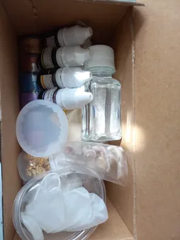 بسته کار با رزین اپوکسی چلیپا مدل Starter Kit مجموعه 22 عددی