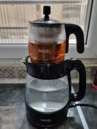 چای ساز میگل مدل GTS 070 - B به همراه قوری چینی هدیه