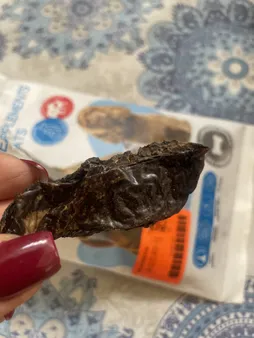 غذای تشویقی سگ ابیش مدل طحال گوساله و بره وزن 100 گرم