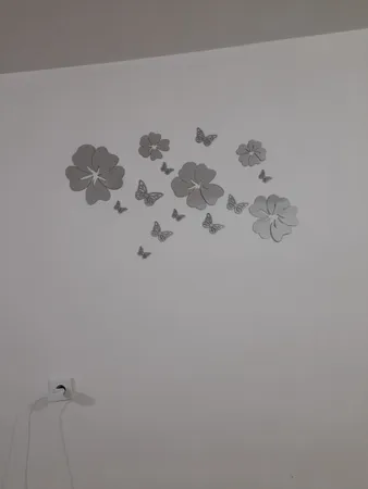 آینه طرح پروانه آرام