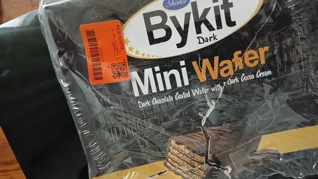 ویفر شکلاتی مینی بایکیت تلخ شونیز - 500 گرم