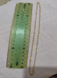 تجریه خرید زنجیر طلا کم اجرت 18 عیار ناریا مدل استار