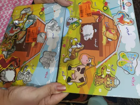 پازل چوبی 7 تکه آکو مدل Aquatic