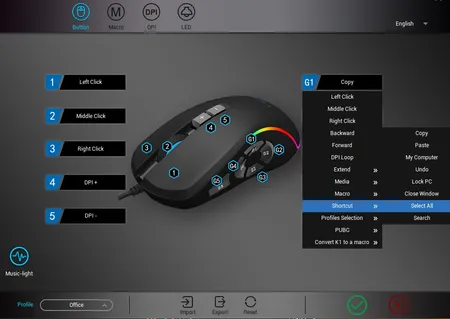 ماوس مخصوص بازی ام کی ای اس پی ان مدل X9