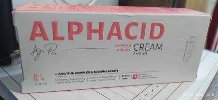 کرم ضد چروک سی گل مدل Alphacid حجم 40 میلی لیتر