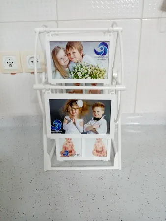 قاب عکس مدل چرخ و فلک سایز 10×15 سانتی متر