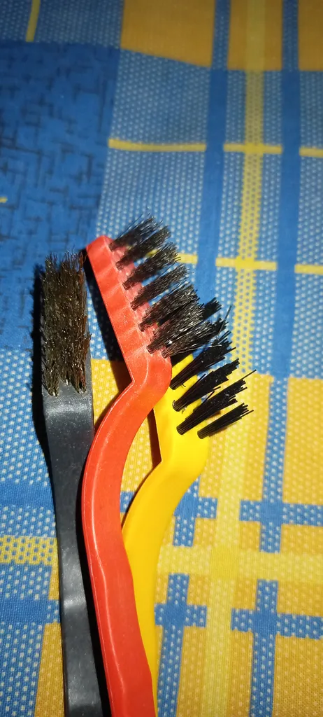 فرچه طرح مسواک بسته 3 عددی