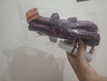 بیگودی مدل کرلی روبان به همراه کش مو بسته 2 عددی