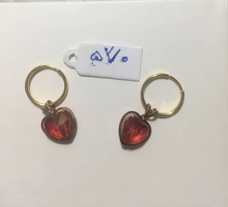 گوشواره طلا کم اجرت 18 عیار زنانه طلای ترنم مدل حلقه ای