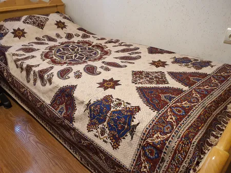 روتختي قلمكار عطريان طرح شكيبا مدل G259