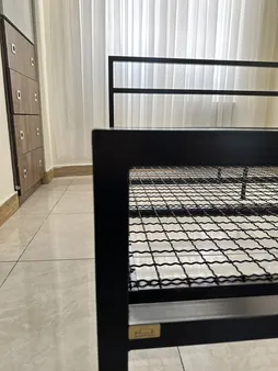 تختخواب دو نفره فلزی قائم کد TF01 سایز 160x200 سانتی متر