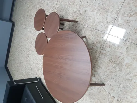 میز پذیرایی مدل گرد 1100 مجموعه 4 عددی