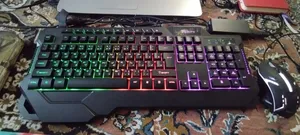 تجریه خرید کیبورد و ماوس گیمینگ وریتی مدل V-KB6121GCW، سوییچ ممبران، Full-Size، نورپردازی LED RGB