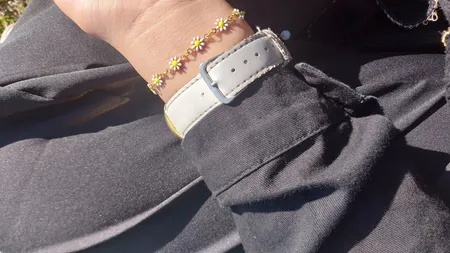 دستبند دخترانه مدل بابونه کد 546