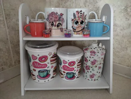 طبقه رومیزی ورساشاپ مدل قلبی 112