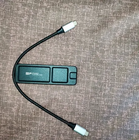 اس اس دی اکسترنال سیلیکون پاور مدل PX10 ظرفیت 1 ترابایت رابط USB 3.2 Gen2