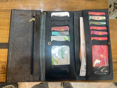 کیف پول چرم زیگما مدل گیسونا کد S600