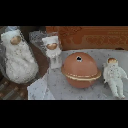 مجسمه مدل فضانورد مجموعه 4 عددی