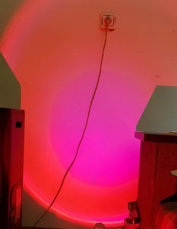 نور ثابت ال ای دی مدل SUNSET RGB K