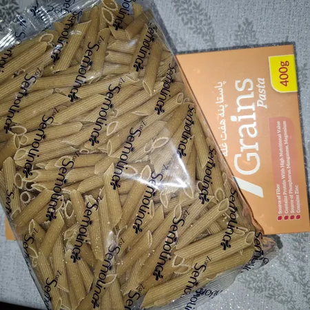 پاستا هفت غله فرمی پنه زرماکارون سمولینا پلاس - 400 گرم