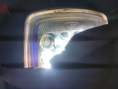 چراغ اس ام دی جلو موتور سیکلت LED کد 45 مناسب برای هندا CDI