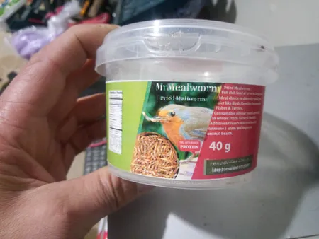 غذای خشک میل ورم تاپ فید کد 040 وزن 40 گرم