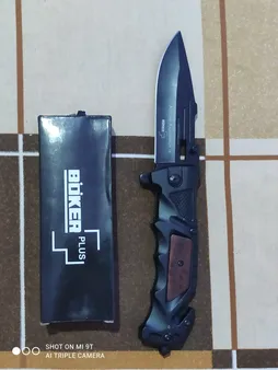 چاقوی سفری بوکر مدل Automat kalashnikov 14