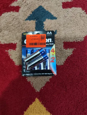 باتری قلمی کملیون مدل Super Heavy Duty بسته 6 عددی