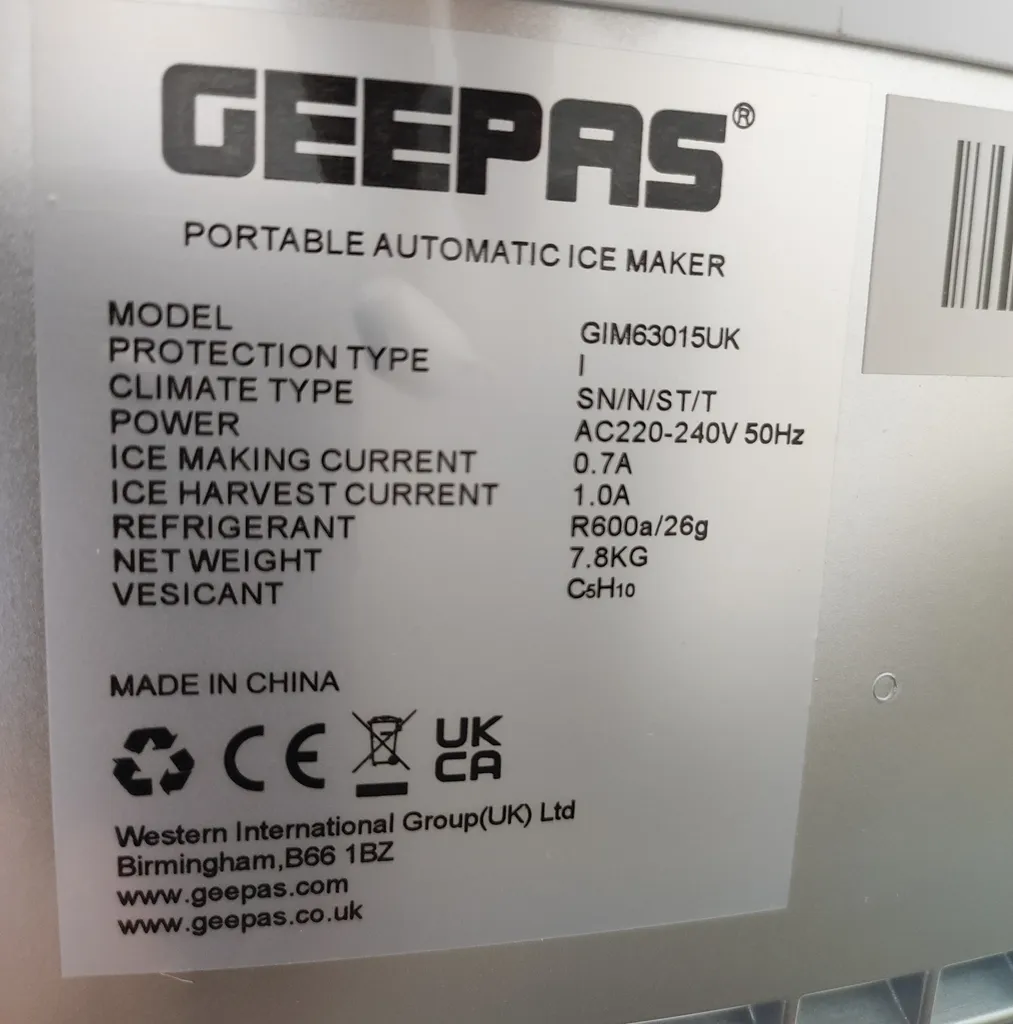 یخ ساز جی پاس مدل GIM63015UK