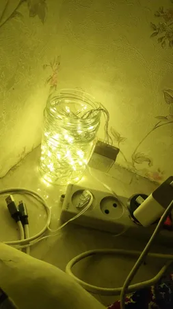 ریسه ال ای دی مدل سوزنی طول 10 متری