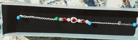 دستبند نقره زنانه مدل 02