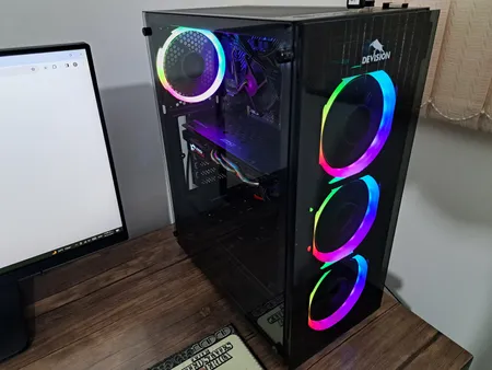 کیس کامپیوتر دیویژن مدل NIGHT HUNTER