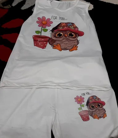 ست تاپ و شلوارک زنانه کد 45