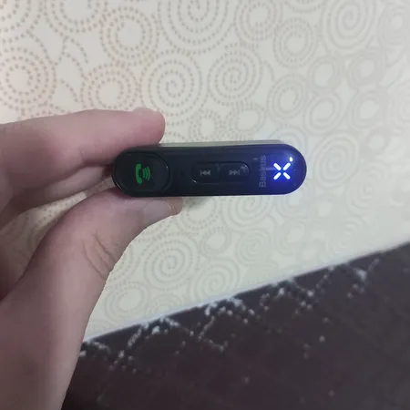 فرستنده صدا باسئوس مدل Qiyin AUX Car Bluetooth