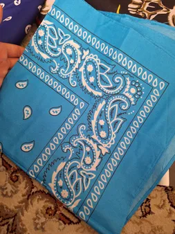 دستمال سر و گردن مدل khavar012