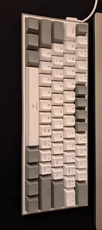 کیبورد گیمینگ ردراگون مدل K617 FIZZ، سوییچ مکانیکال قرمز، Tenkeyless، نورپردازی RGB