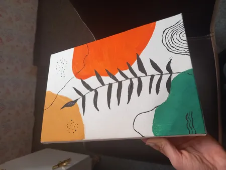 بوم نقاشی جهان بوم مدل TZ-1 سایز 30*20 سانتی متر