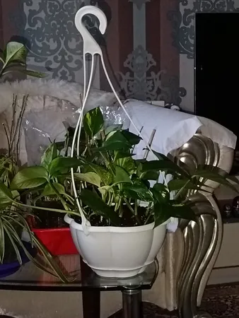 گلدان گل آذین مدل پلاستیکی آویز کد 320