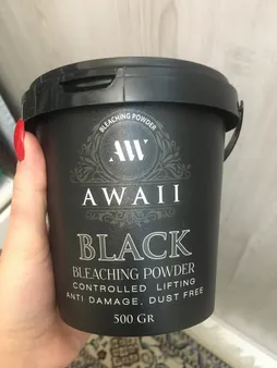 پودر دکلره آوایی مدل Black وزن 500 گرم