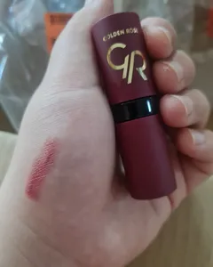 تجریه خرید رژ لب جامد گلدن رز شماره 12