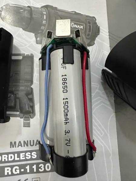 دریل پیچ گوشتی شارژی رگنار مدل RG-1130