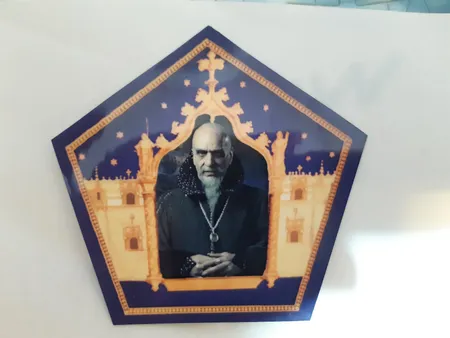 نشانگر کتاب مدل کارت شکلات قورباغه ای هری پاتر مجموعه 5 عددی