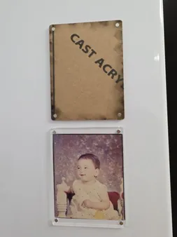 قاب عکس مدل مگنتی یخچالی سایز 6x8 سانتی متر