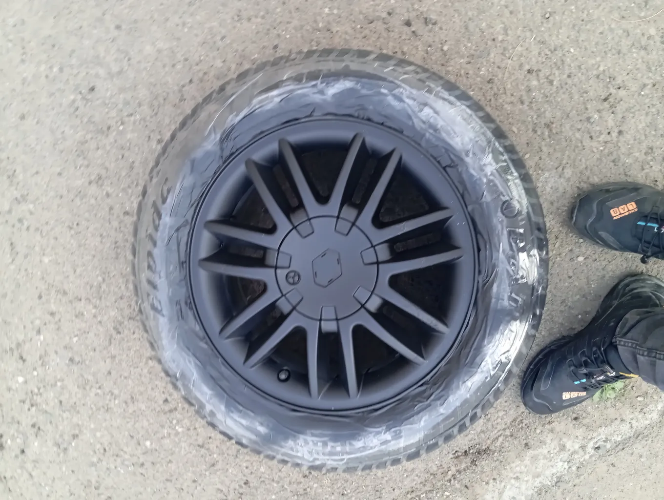 اسپری رنگ رینگ مشکی مات گتسان مدل G_9026حجم 450 میلی لیتر