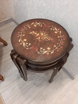 میز عسلی مدل AA01 مجموعه سه عددی