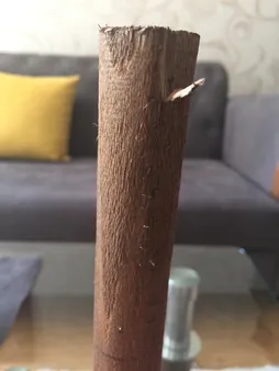 پایه رول دستمال کاغذی آرونی چوب طرح روستیک مدل SHOKA