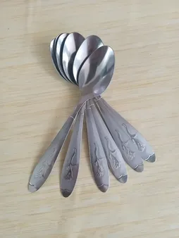 قاشق چای خوری مدل Rose بسته 6 عددی