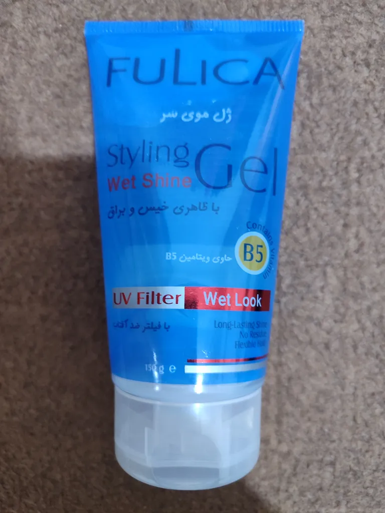 ژل مو فولیکا مدل Wet Shine مناسب انواع مو حجم 150 میلی لیتر