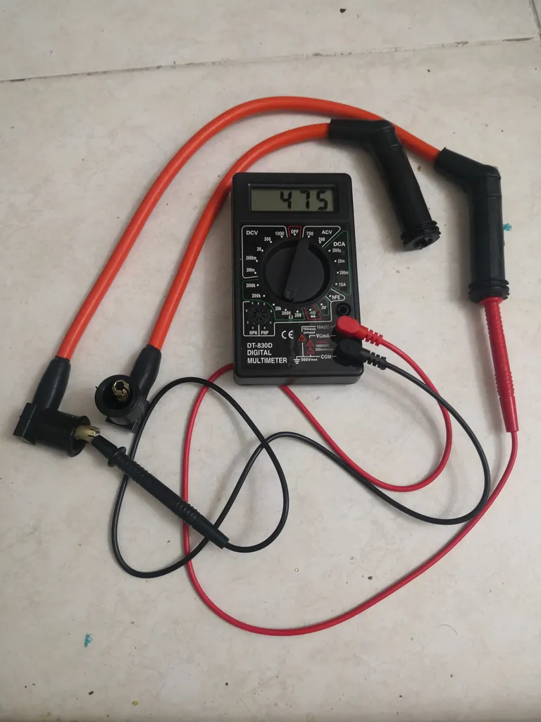 وایر شمع تقویتی خودرو ان جی کی کد NGK03 مناسب برای  پراید زیمنس دوگانه سوز بسته 4 عددی